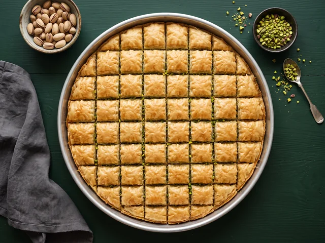 Suchá baklava (kuru baklava) v tácu 3 kg