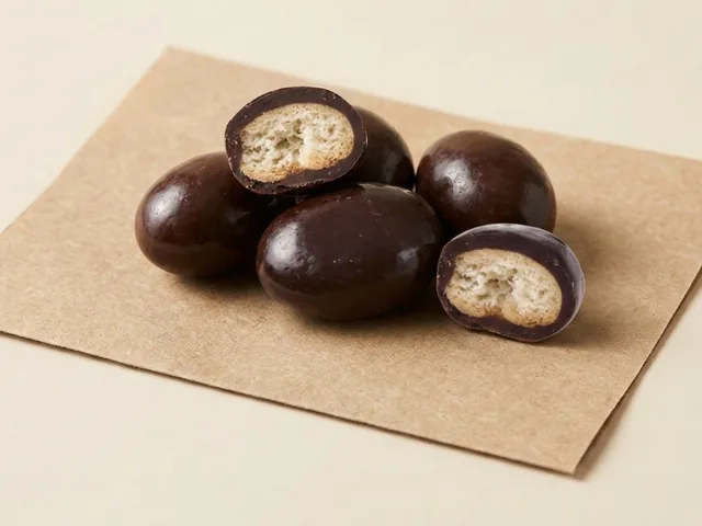 ดราเช่ไส้บิสกิต เคลือบดาร์ก