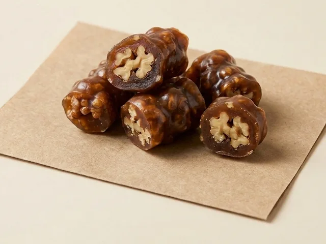 호두 포도 당밀 롤, 버터플라이 컷