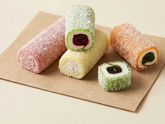 Rolo estilo Safranbolu, sabores de fruta sortidos