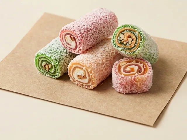 Rolo vizir, sabores de fruta sortidos